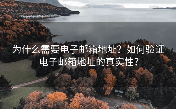 为什么需要电子邮箱地址？如何验证电子邮箱地址的真实性？